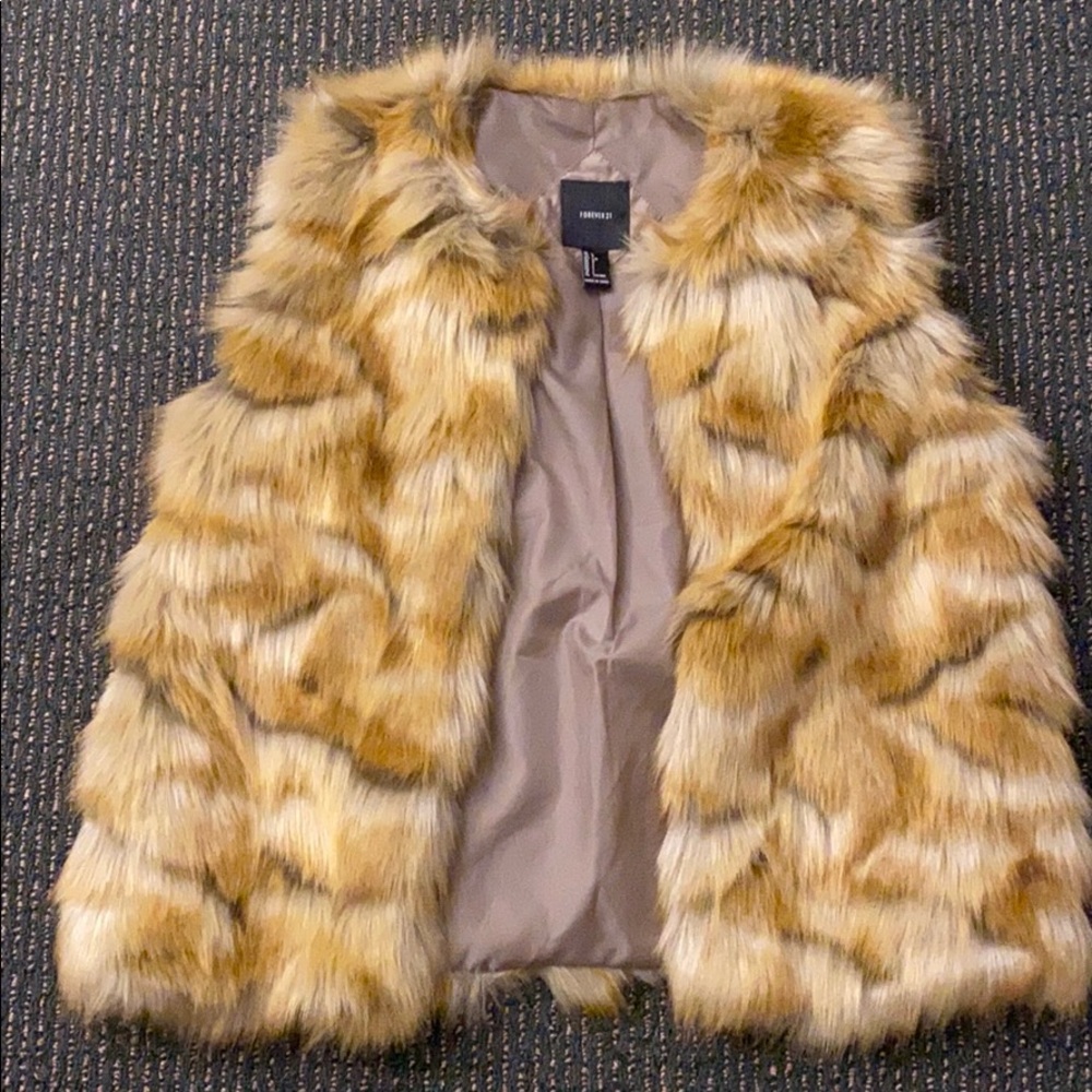 Fur vest half off when you purchase Michael kors bag same color
